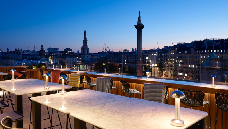 The Rooftop at The Trafalgar St. James